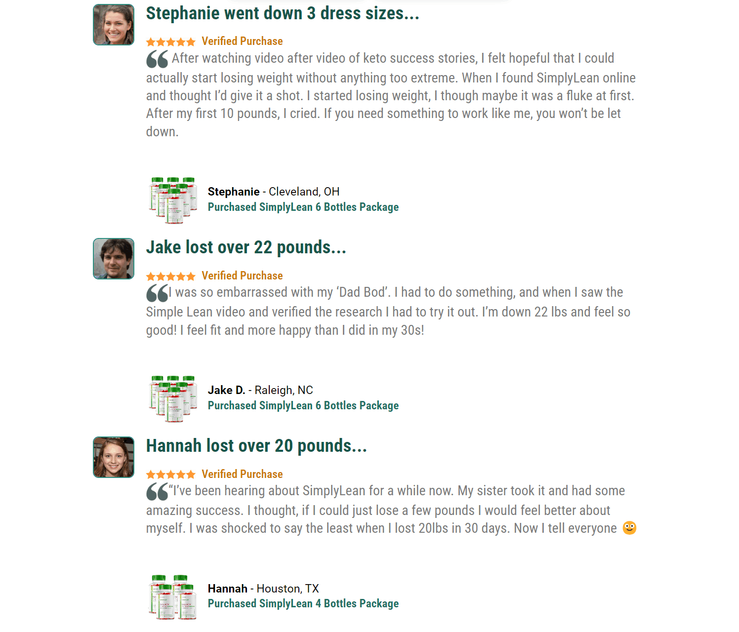 SimplyLean Reviews